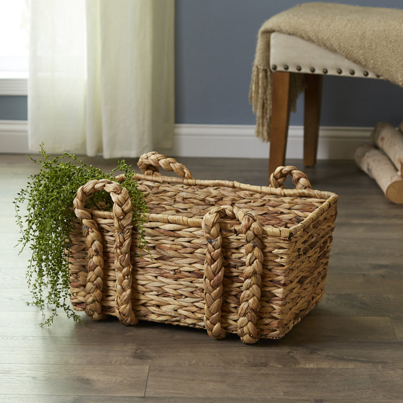 Birch Lane™ Rectangular Floor Basket & Reviews Wayfair